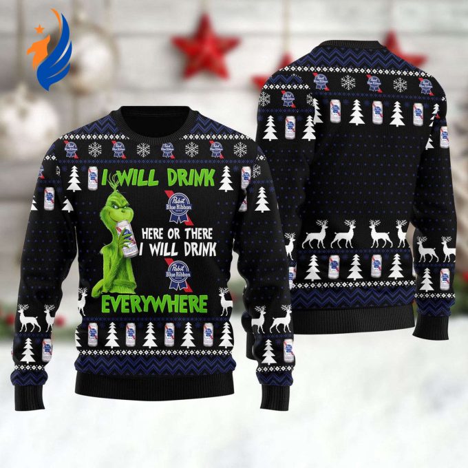 Get Festive with Pabst Blue Ribbon Grinches Ugly Sweater – Perfect for Holiday Parties & Fun Everywhere! Get Festive with Pabst Blue Ribbon Grinches Ugly Sweater – Perfect for Holiday Parties & Fun Everywhere!