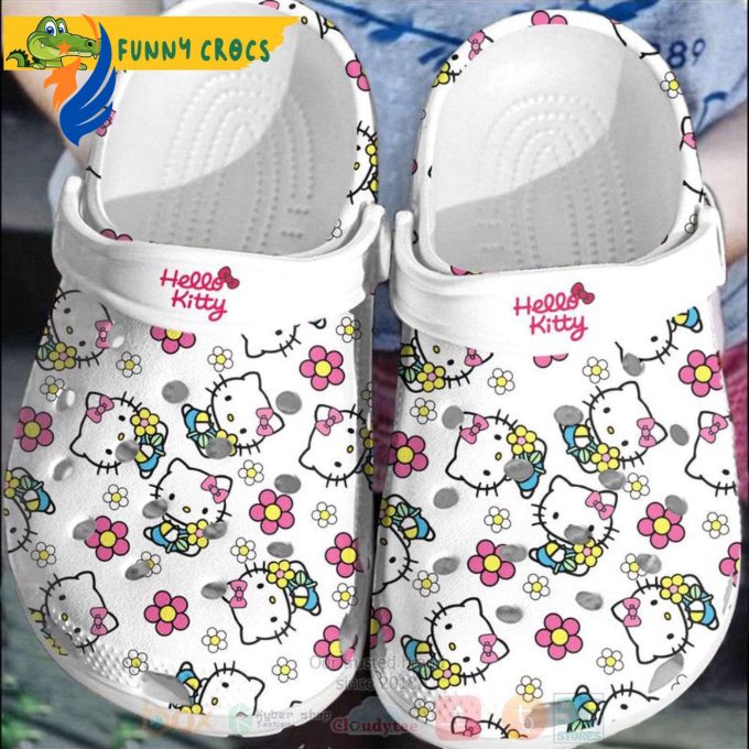 Pattern Hello KittyClogs-Shoes Pattern Hello KittyClogs-Shoes
