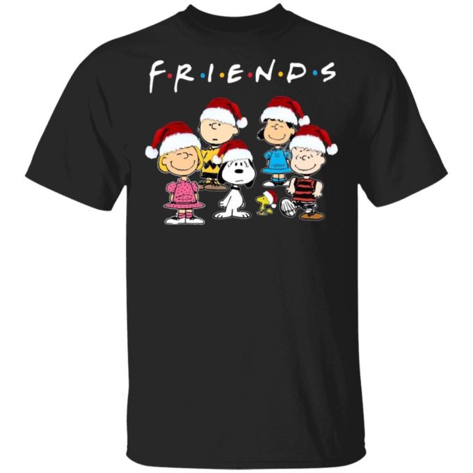 Peanut Snoopy Friends Merry Christmas Sweatshirt – Festive Holiday Apparel for Peanuts Fans!