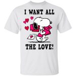 Peanuts Snoopy All the Love Valentine’s Shirt – Embrace the Cutest Valentine s Day Style! Peanuts Snoopy All the Love Valentine’s Shirt – Embrace the Cutest Valentine s Day Style!