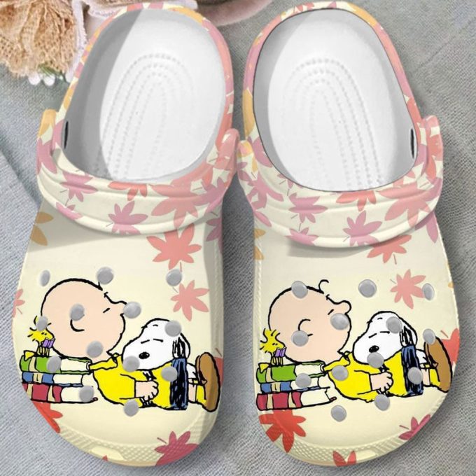 Peanuts Snoopy Cartoon Classic Clogs For Kids And Adults