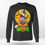 Pelicans Snoopy New Orleans Halloween Shirt: Long Sleeve Ladies Tee – Spooky and Stylish!