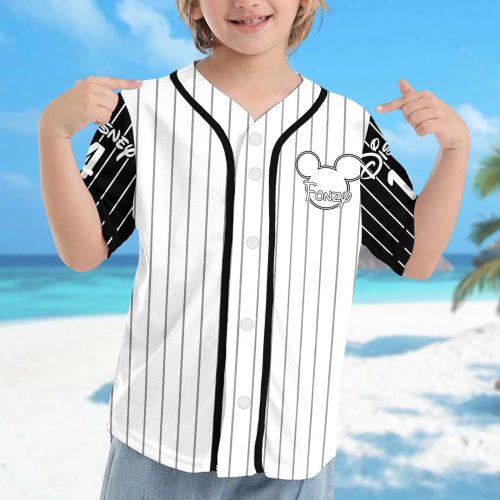 Customize Mickey and Friends Baseball Jersey Personalize Mouse Family Tee Funny Mickey Team Basketball Jersey Magic Kingdom Shirt