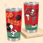 Personalize NFL Tampa Bay Buccaneers Tumbler Snoopy Stainless Steel Tumbler 20oz 30oz Best Gift Personalize NFL Tampa Bay Buccaneers Tumbler Snoopy Stainless Steel Tumbler 20oz 30oz Best Gift