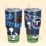 Personalize NFL Tennessee Titans Tumbler Snoopy Stainless Steel Tumbler 20oz 30oz Best Gift Personalize NFL Tennessee Titans Tumbler Snoopy Stainless Steel Tumbler 20oz 30oz Best Gift