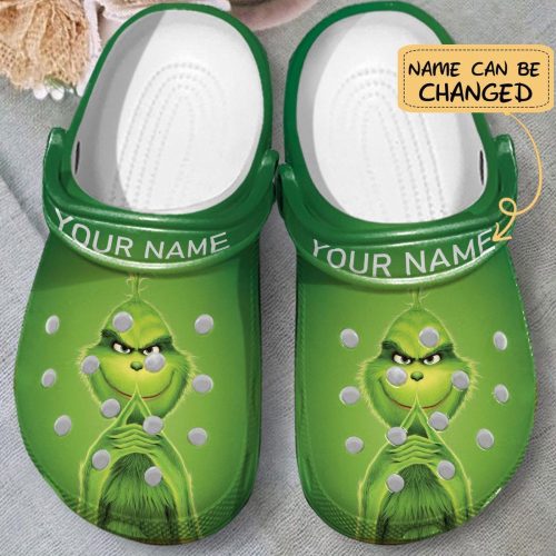 Personalized Amazing Grinches Christmas Clogs