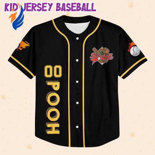 Custom Baseball Jersey: Personalized Pooh vs Tigger Design - Stylish & Unique Baseball Apparel