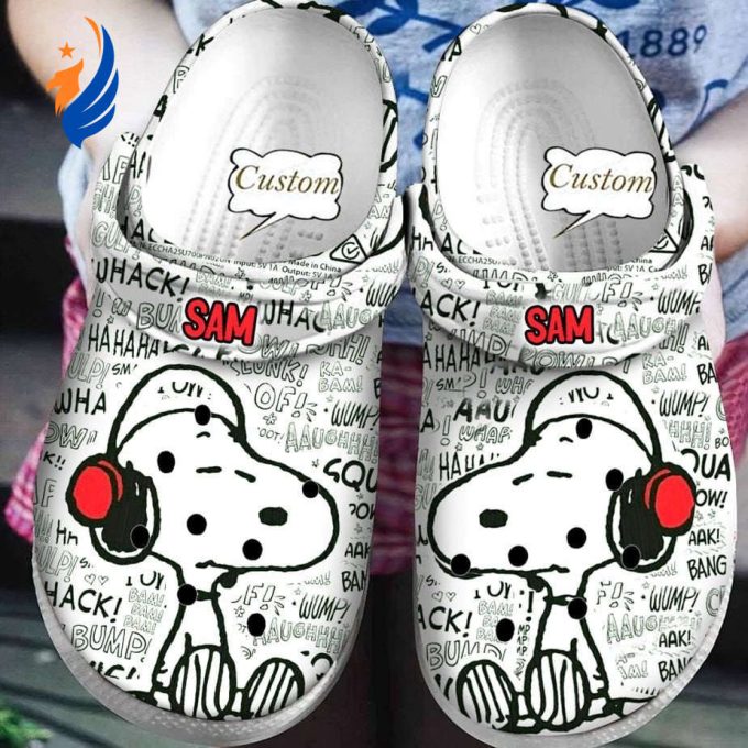 Personalized Clogs Snoopy Cartoon Clogs Clogs For Kids And Adults