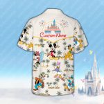 Custom Disney Mickey Hawaiian Shirt: Personalized Name Button Down – Tropical Summer Magical Kingdom Custom Disney Mickey Hawaiian Shirt: Personalized Name Button Down – Tropical Summer Magical Kingdom
