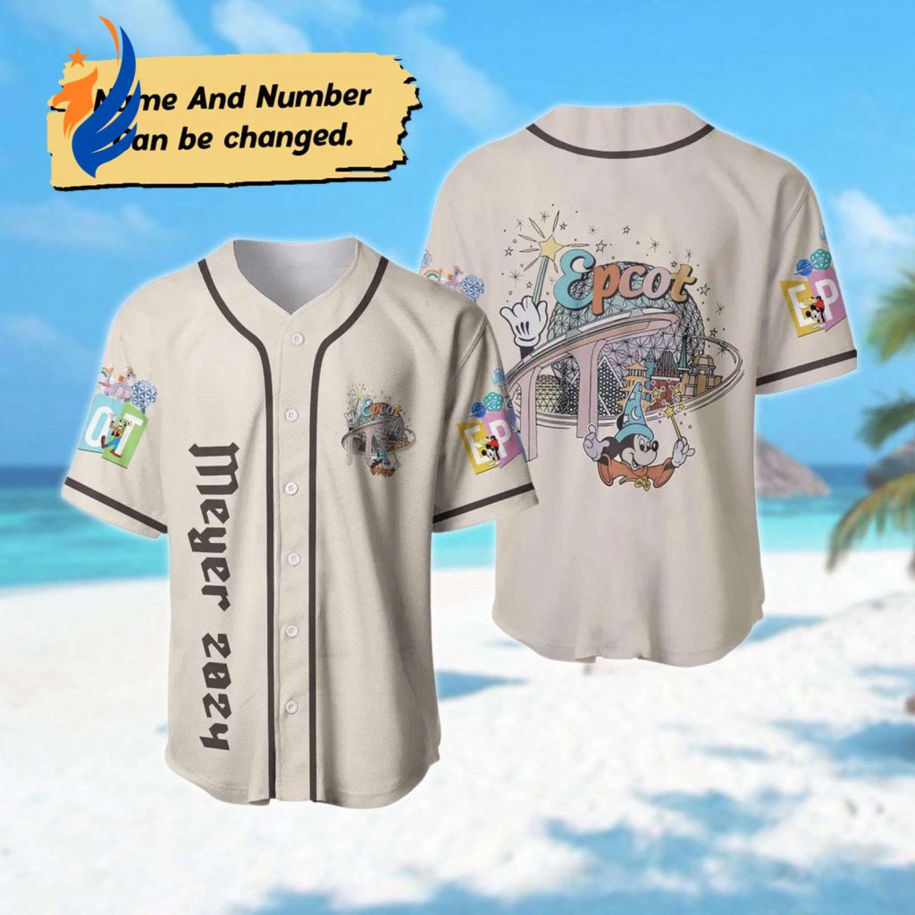 Personalized Epcot Since 1982 Baseball Jersey – Funny Mickey Mouse Basketball Shirt for Mickey Birthday Gift – Magic Kingdom Shirt for Kids & Adults Personalized Epcot Since 1982 Baseball Jersey – Funny Mickey Mouse Basketball Shirt for Mickey Birthday Gift – Magic Kingdom Shirt for Kids & Adults
