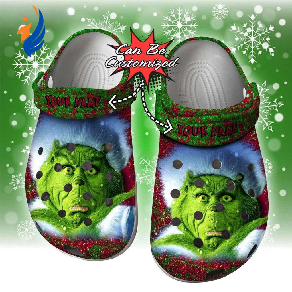 Personalized Funny Grinch Christmas Clogs, Shop Now For The Best Price Personalized Funny Grinch Christmas Clogs, Shop Now For The Best Price