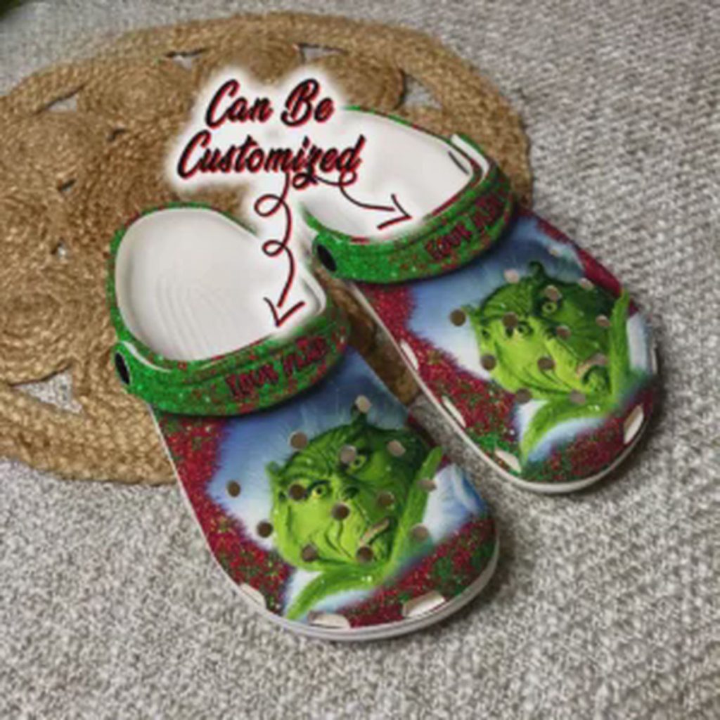 Personalized Funny Grinch Christmas Clogs, Shop Now For The Best Price Personalized Funny Grinch Christmas Clogs, Shop Now For The Best Price
