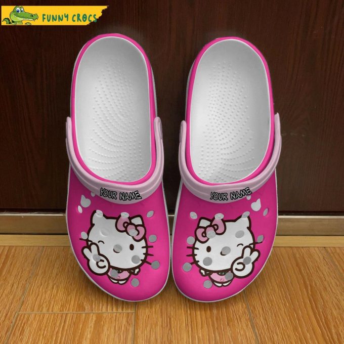 Personalized Hello Kitty PinkClogs-Shoes