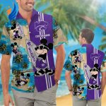 Custom Kansas State Wildcats & Mickey Mouse Hawaiian Shirt – Unique and Stylish Designs