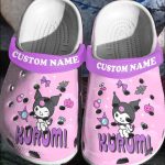 Personalized Kuromi Hello Kitty Cartoon Clogs For Kids And Adults Personalized Kuromi Hello Kitty Cartoon Clogs For Kids And Adults