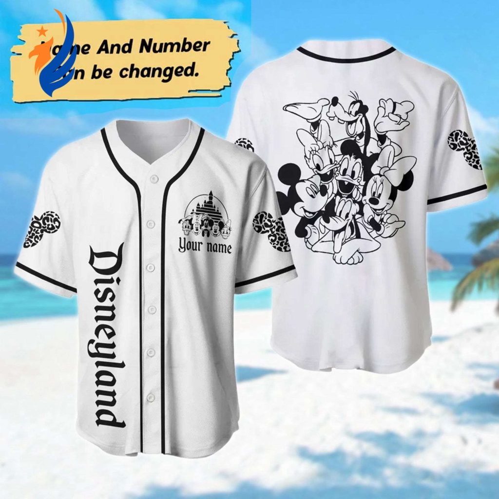 Personalized Mickey Baseball Jersey – Custom Name Shirt for Mickey Mouse Family Magic Kingdom Basketball Jersey Personalized Mickey Baseball Jersey – Custom Name Shirt for Mickey Mouse Family Magic Kingdom Basketball Jersey