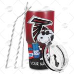 Personalized NFL Atlanta Falcons Tumbler Snoopy BUD LIGHT Beer Lover Stainless Steel Tumbler 20oz 30oz Personalized NFL Atlanta Falcons Tumbler Snoopy BUD LIGHT Beer Lover Stainless Steel Tumbler 20oz 30oz