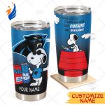 Personalized NFL Carolina Panthers Tumbler Snoopy BUD LIGHT Beer Lover Stainless Steel Tumbler 20oz 30oz Personalized NFL Carolina Panthers Tumbler Snoopy BUD LIGHT Beer Lover Stainless Steel Tumbler 20oz 30oz