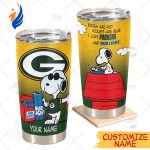 Personalized NFL Green Bay Packers Tumbler Snoopy BUD LIGHT Beer Lover Stainless Steel Tumbler 20oz 30oz Personalized NFL Green Bay Packers Tumbler Snoopy BUD LIGHT Beer Lover Stainless Steel Tumbler 20oz 30oz