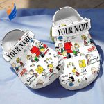 Personalized Peanut Snoopy Classic Cartoon Clogs For Kids And Adults