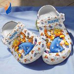 Personalized Winnie The Pooh & Cute Friends Cartoon Clogs Personalized Winnie The Pooh & Cute Friends Cartoon Clogs