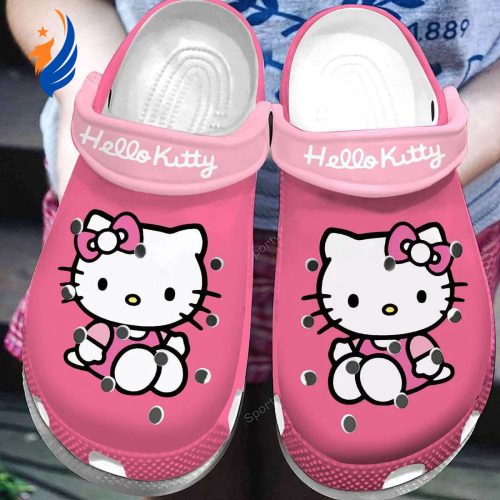 Pink Hello Kitty So Cute Clogs Shoes