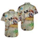 Get Ready for Adventure with Pirates Mickey Mouse Hawaiian Shirt – Perfect Blend of Fun and Style!