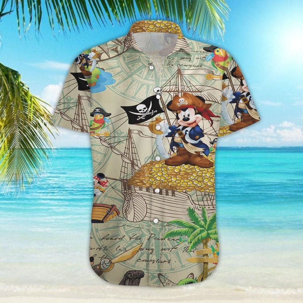 Get Ready for Adventure with Pirates Mickey Mouse Hawaiian Shirt – Perfect Blend of Fun and Style! Get Ready for Adventure with Pirates Mickey Mouse Hawaiian Shirt – Perfect Blend of Fun and Style!