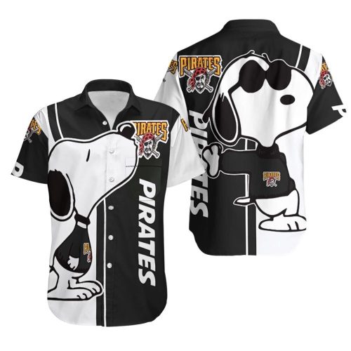 Pittsburgh Pirates Snoopy Lover Hawaiian Shirt: All-over Print for Stylish Fans Pittsburgh Pirates Snoopy Lover Hawaiian Shirt: All-over Print for Stylish Fans