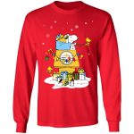 Pittsburgh Steelers Santa Snoopy Shirt: Wish You A Merry Christmas Limited Edition NFL Holiday Apparel Pittsburgh Steelers Santa Snoopy Shirt: Wish You A Merry Christmas Limited Edition NFL Holiday Apparel