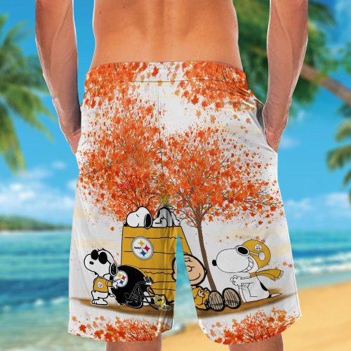 Pittsburgh Steelers & Snoopy Hawaiian Shirt: Show Your Team Spirit with this Fun and Stylish NFL Collaboration! Pittsburgh Steelers & Snoopy Hawaiian Shirt: Show Your Team Spirit with this Fun and Stylish NFL Collaboration!