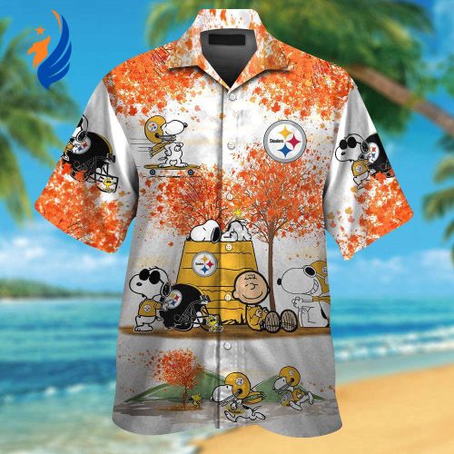 Pittsburgh Steelers & Snoopy Hawaiian Shirt: Show Your Team Spirit with this Fun and Stylish NFL Collaboration! Pittsburgh Steelers & Snoopy Hawaiian Shirt: Show Your Team Spirit with this Fun and Stylish NFL Collaboration!