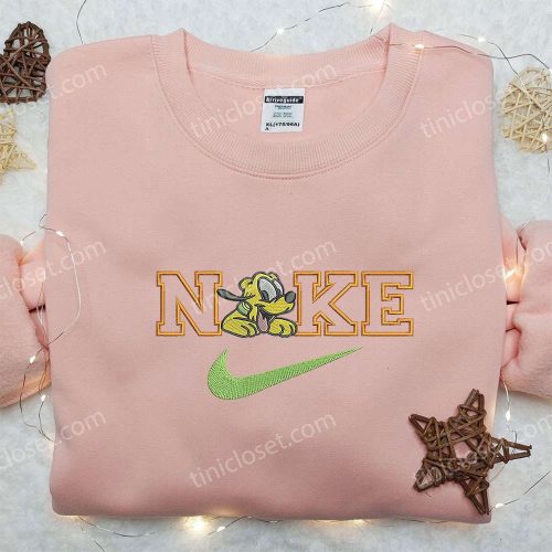 Pluto x Nike & Mickey Mouse Embroidered Sweatshirt & Shirt: Disney Inspired Apparel by Nike for a Stylish Look Pluto x Nike & Mickey Mouse Embroidered Sweatshirt & Shirt: Disney Inspired Apparel by Nike for a Stylish Look