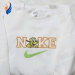 Pluto x Nike Embroidered Sweatshirt Mickey Mouse Disney Shirt Nike Inspired Embroidery Pluto x Nike Embroidered Sweatshirt Mickey Mouse Disney Shirt Nike Inspired Embroidery