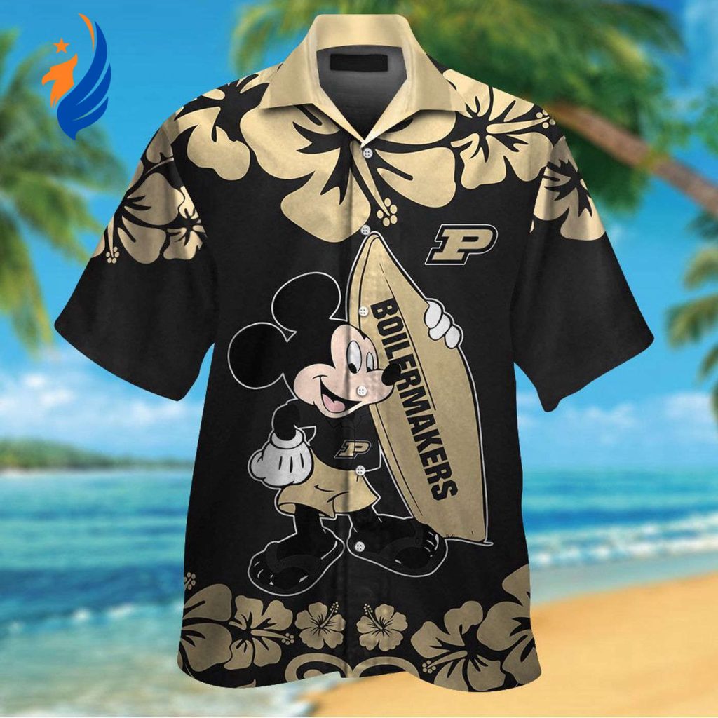 Stylish Purdue Boilermakers & Mickey Mouse Hawaiian Shirt #3 – Perfect for Fans & Disney Lovers Stylish Purdue Boilermakers & Mickey Mouse Hawaiian Shirt #3 – Perfect for Fans & Disney Lovers