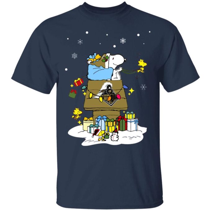 Purdue Boilermakers Santa Snoopy Shirt: Wish You a Merry Christmas – Get Yours Now!