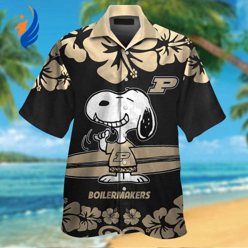 Purdue Boilermakers & Snoopy Hawaiian Shirt #2: Stylish and Fun College Apparel for Fans! Purdue Boilermakers & Snoopy Hawaiian Shirt #2: Stylish and Fun College Apparel for Fans!