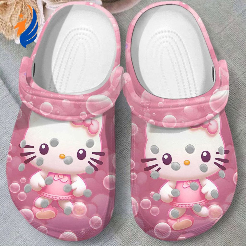 Pure Hello Kitty And Lovely Bubbles Pink Clogs Pure Hello Kitty And Lovely Bubbles Pink Clogs