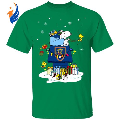Get Festive with Real Salt Lake Santa Snoopy Shirt – Merry Christmas Gift! Get Festive with Real Salt Lake Santa Snoopy Shirt – Merry Christmas Gift!