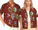 Retro Disneyland Christmas Hawaiian Shirt – Festive Mickey & Friends Design for Unforgettable Holiday Vibes Retro Disneyland Christmas Hawaiian Shirt – Festive Mickey & Friends Design for Unforgettable Holiday Vibes
