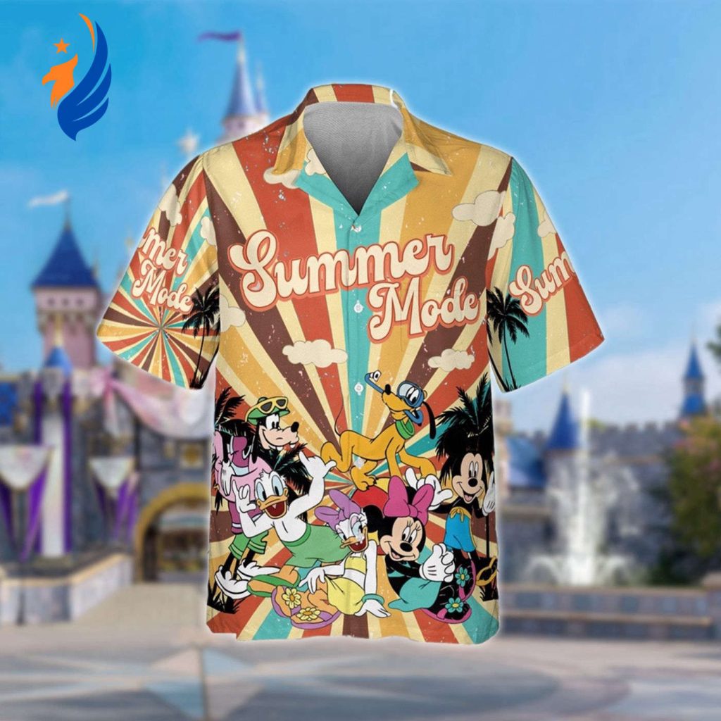 Retro Mickey Hawaiian Shirt – Fun Cartoon Gift for Men & Women Perfect for Mickey Mouse Beach Hawaii Vacation Retro Mickey Hawaiian Shirt – Fun Cartoon Gift for Men & Women Perfect for Mickey Mouse Beach Hawaii Vacation