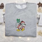 Retro Mickey Christmas Embroidered Sweatshirt – Best Disney Gift Idea for the Holidays Retro Mickey Christmas Embroidered Sweatshirt – Best Disney Gift Idea for the Holidays
