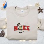 Retro Mickey Elf x Nike Embroidered Sweatshirt Disney Characters Movie Merry Christmas Shirt Best Christmas Day Gift Ideas Retro Mickey Elf x Nike Embroidered Sweatshirt Disney Characters Movie Merry Christmas Shirt Best Christmas Day Gift Ideas