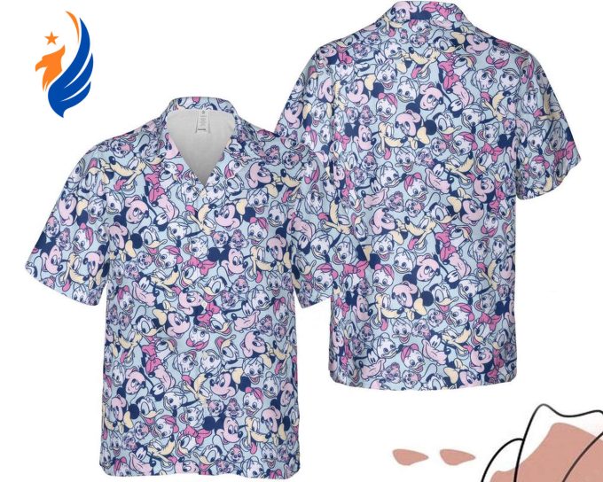 Discover the Vibrant Retro Mickey Mouse and Friends Hawaiian Shirt Disney Collectible Discover the Vibrant Retro Mickey Mouse and Friends Hawaiian Shirt Disney Collectible