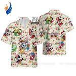 Retro Mickey Mouse Christmas Hawaiian Shirt – Xmas Holiday Disney Attire Retro Mickey Mouse Christmas Hawaiian Shirt – Xmas Holiday Disney Attire
