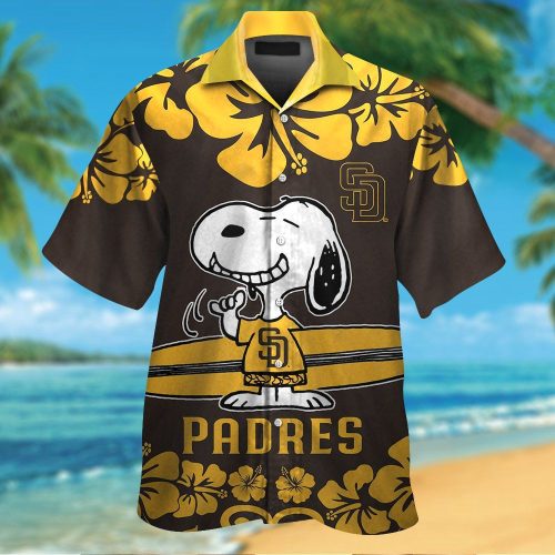 San Diego Padres & Snoopy Hawaiian Shirt: The Perfect Blend of MLB Fandom and Fun in One Stylish Garment! San Diego Padres & Snoopy Hawaiian Shirt: The Perfect Blend of MLB Fandom and Fun in One Stylish Garment!