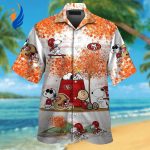 Shop the San Francisco 49ers Snoopy Aloha Shirt Set for Men Women & Kids – Perfect for Autumn!