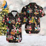 Christmas Hawaiian Shirt: Santa Mickey & Friends Magic Kingdom Tee – Perfect Xmas Party Gift! Christmas Hawaiian Shirt: Santa Mickey & Friends Magic Kingdom Tee – Perfect Xmas Party Gift!