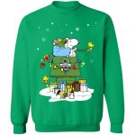 Get Festive with Seattle Sounders FC Santa Snoopy Christmas Shirt – Limited Edition!