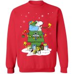 Get Festive with Seattle Sounders FC Santa Snoopy Christmas Shirt – Limited Edition!